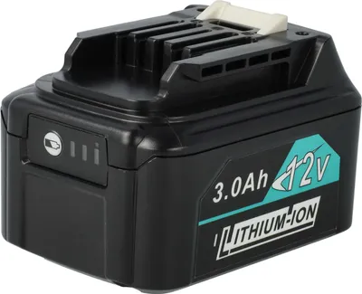 Produktbild von vhbw Akku Ersatz für Makita 197396-9, 197402-0, 197406-2, 197390-1, 197394-3, 632F39-7, BL1015, BL1015B für Werkzeug (3000 mAh, Li-Ion, 12 V)