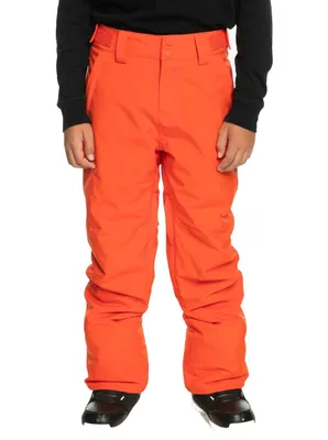Image de Quiksilver Enfants Snowpants Estate orange : 14 Taille : 14