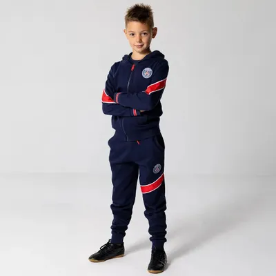 Produktbild von PSG Kapuzenpullover für Kinder - Größe 140 / 10 Jahre - Blau - Paris Saint-Germain Hoodie für Kinder - Offizielles Produkt
