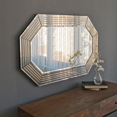Image de Skye Decor, A312Y- A312YNOS, bronze, miroir mural, 60x100 cm, 100% MDF