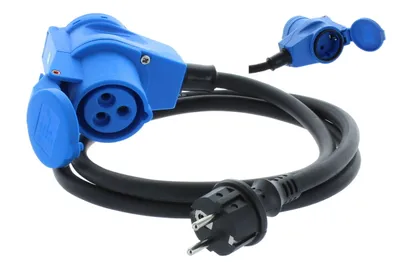 Obrázok produktu pre as-Schwabe 60483 as-Schwabe Camping Adapterleitung 1,5 m schwarz