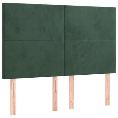 Zdjęcie produktu dla VidaXL 3116103, Ciemny Zielony, Poliester, Drewno, 1440 mm, 118 cm, 128 cm, 50 mm