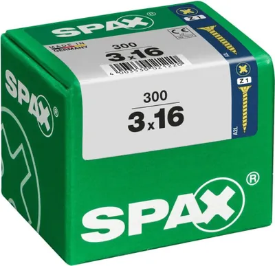 Produktbild von Spax Universalschrauben 3.0 x 16 mm PZ 1 - 300 Stk.
