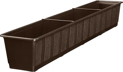 Produktbild von Blumenkasten Standard 100 cm braun