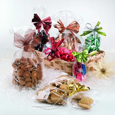 Productafbeelding van Famanu cellofaan zakken voor snoep, cadeaus en meer - 15x25 cm - 100 stuks