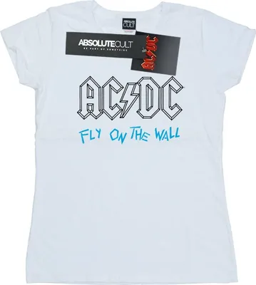 Produktbild von AC/DC - "Fly On The Wall" T-Shirt für Damen BI4709 (XL) (Weiß)