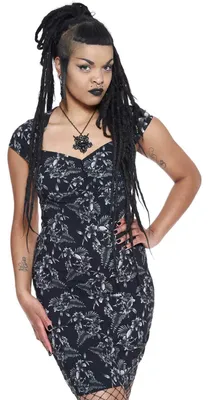 Produktbild von Killstar Bleistiftkleid - Vintage Crush M