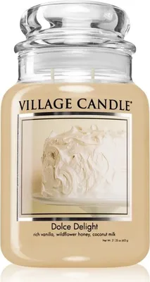 Obrázok produktu pre Village Candle Dolce Delight Sviečka 10 x 15 cm Voskový krém