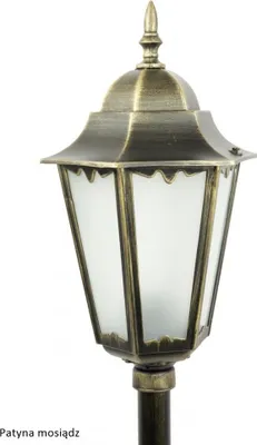 Immagine prodotto di Lampada da giardino 165x23 cm 1xE27 Patina ottone IP43 RETRO SU-MA