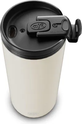 Produktbild von Alfi Isolierbecher - 400ml Kaffeetasse - Leinen Beige Matt - Aromasicher - BPA-frei Edelstahl