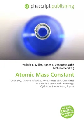 Produktbild von Atomare Massenkonstante