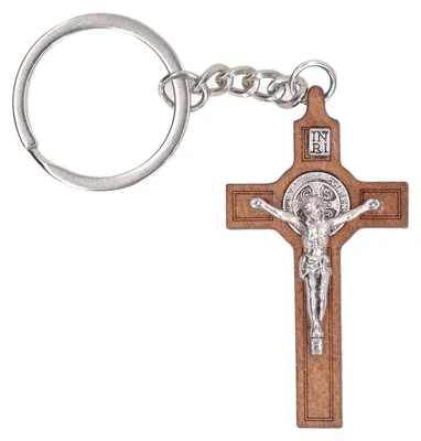 Obrázok produktu pre Kresťanské krížové prívesky na kľúče s vygravírovanými biblickými veršami, nádherný prívesok na kľúče s Ježišom pre náboženské obrady