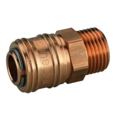 Obrázek produktu pro Rychlospojka Schneider s vnějším závitem SK-NW7.2-G1/4a DGKE700001 Mosaz