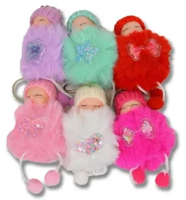 Produktbild von Schlüsselanhänger „Baby-Puppe MIX“ – Pegaz Toys