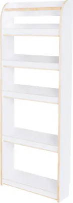Produktbild von Bücherregal , Bücher-Organizer für Kinder, Büchergestell mit Fächern, Montessori, Größe: 134 cm
