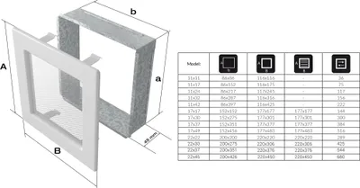 Obrázek produktu pro Mřížka Venus bílá 22x30