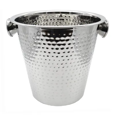 Produktbild von Sektkühler Flaschenkühler Edelstahl Weinkühler Kühler Champagnerkühler Sektkübel 22cm Eiskübel Getränkekühler