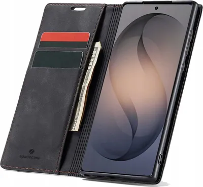 Obrázek produktu pro Pouzdro s klopou SPACECASE Wallet pro Galaxy S26 Ultra Černé