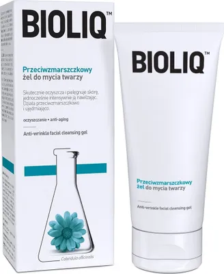 Obrázok produktu pre Bioliq Clean, Przeciwzmarszczkowy Żel do mycia twarzy, 125 ml