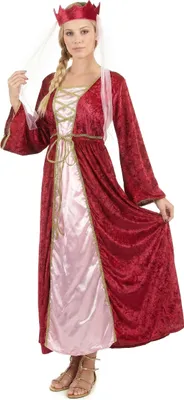 Produktbild von Mittelalter - Königin - Kostüm für Damen Small