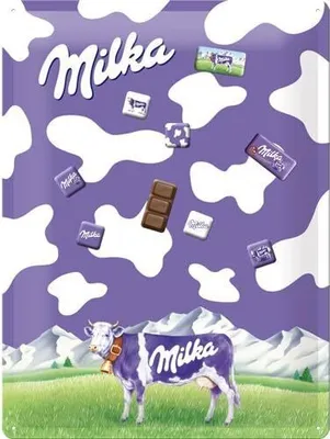 Produktbild von Nostalgic-Art - Blechschild 30 x 40 cm - Magnettafel - Milka