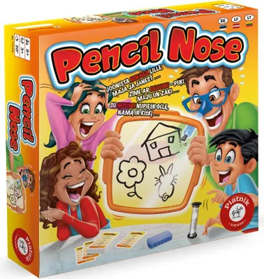 Produktbild von Bleistiftnase-Brettspiel für Familienspaß, 2-6 Spieler