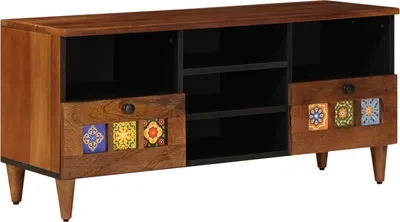 Obrázek produktu pro Televizní skříň se zásuvkou Vlašský ořech 100 x 33 x 46 cm