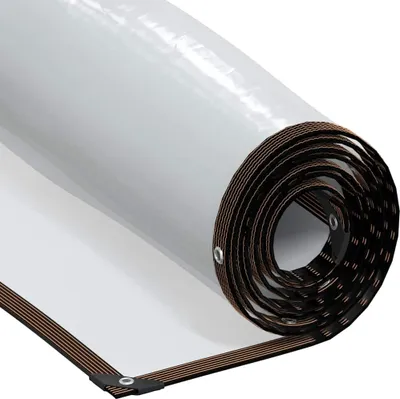 Obrázok produktu pre Priehľadná plachta s okami 3x8 m Polyetylén