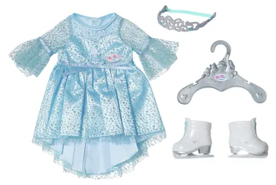 Obrázok produktu pre BABY born Princess On Ice 43cm, sada oblečenia pre bábiku, 3 rok / roky