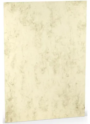 Produktbild von Briefpapier A4 100g/qm VE=10 Blatt Chamois Marmora.