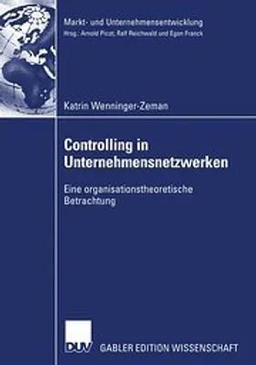 Obrázek produktu pro Controlling in Unternehmensnetzwerken