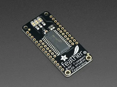 Produktbild von Adafruit 4 Ziffern 7 Segment LED Matrix Display Treiber FeatherWing