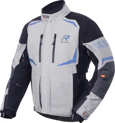 Zdjęcie produktu dla Wodoodporna tekstylna kurtka motocyklowa Rukka Ventu-R, jasnoszara, 50