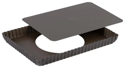 Zdjęcie produktu dla Gobel 225810, Forma do ciasta, Prostokątny, 290 mm, 205 mm, 25 mm, 1 szt.