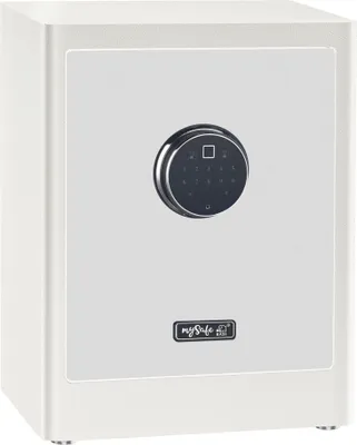 Obrázok produktu pre Basi  2020-0001-WEIS mySafe Premium 450 Möbeltresor Zahlenschloss Fingerabdruckschloss