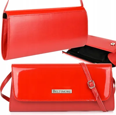 Produktbild von Beltimore Damen Clutch, Rote , Elegant