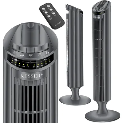 Produktbild von KESSER Turmventilator FERNBEDIENUNG Ventilator LED Display Standventilator Klimaanlage