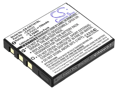 Zdjęcie produktu dla TECHTEK Bateria kompatybilny z [Creative] Vado, Vado Pocket HD, Vado Video Cam, VF0570 zastępuje CAS101