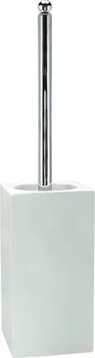 Obrázok produktu pre Spirella 7610583001559, Záchodová kefa s držiakom, Biela, Porcelán, 115 mm, 115 mm, 450 mm