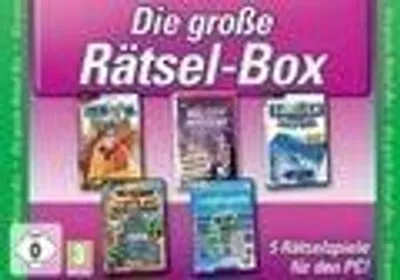 Produktbild von Die große Rätsel-Box (5 Rätselspiele)