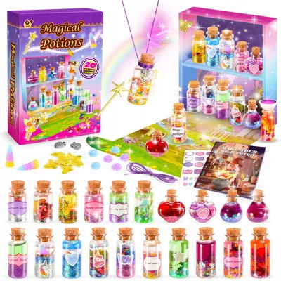 Produktbild von ATOPDREAM Zaubertrank-Set Bastelset für Kinder Kreativgeschenk Halloween