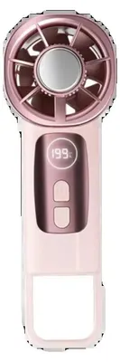 Immagine prodotto di Ventilatore portatile, ricaricabile, design leggero, colore rosa