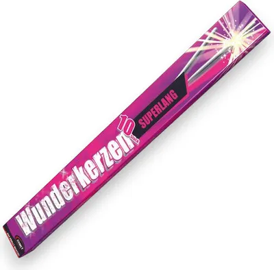 Produktbild von Wunderkerzen - Riesenlänge, 30cm 10er Packung,