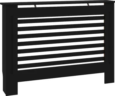 Obrázek produktu pro vidaXL Obložení radiátoru černé 112x19x81,5 cm MDF