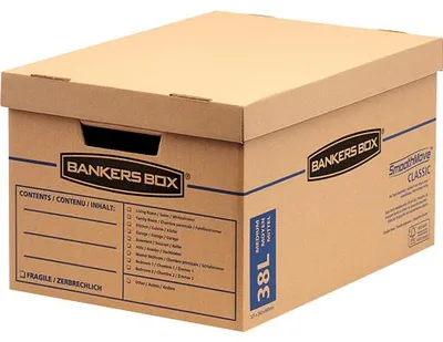 Zdjęcie produktu dla Fellowes 6203801, Schowek, Naturalny, Prostokątny, Karton, Wzór, 38 l