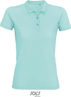 Produktbild von SOLs 03575 | Damen Polo, Planet Women Polo Shirt, 100% Baumwolle - Farbe: Arctic Blue - Größe: M