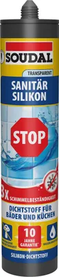 Produktbild von Soudal Sanitär-Silikon Schimmelstop transparent 300 ml