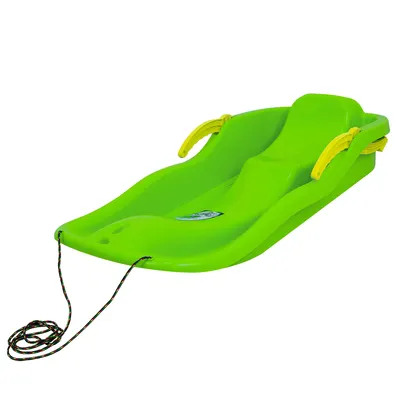 Zdjęcie produktu dla Plastikowy bobslej SULOV® HURIKÁN, zielony z hamulcem