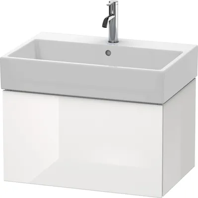 Image de Meuble sous-vasque Duravit L-CUBE 394 x 684 x 459 mm chêne cachemire