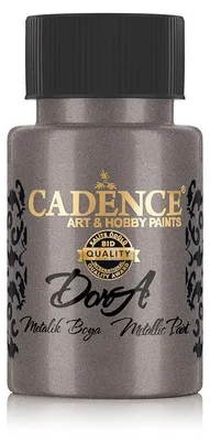 Produktbild von Cadence - Metallic Acrylfarbe - Dora - 50ml Anthrazit
